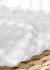 High Waisted White V-Neck Tankini Set | thumb picture 