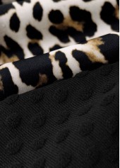 Mid Waisted Leopard Black Tankini Set | thumb picture 