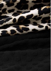 Mid Waisted Leopard Black Tankini Set | thumb picture 