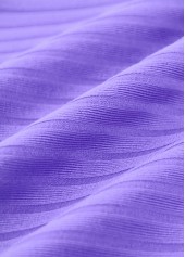 Mid Waisted Floral Print Purple Tankini Set | thumb picture 