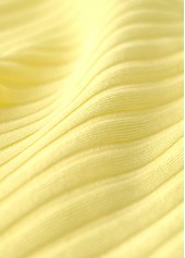 Mid Waisted Tropical Plants Print Light Yellow Tankini Set | thumb picture 