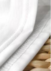 White Sleeveless V Neck Tank Top | thumb picture 