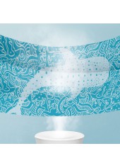 Mint Green Marine Life Print Beach Blanket | thumb picture 