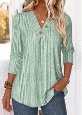 Sage Green Tummy Coverage Long Sleeve T Shirt | thumb picture 