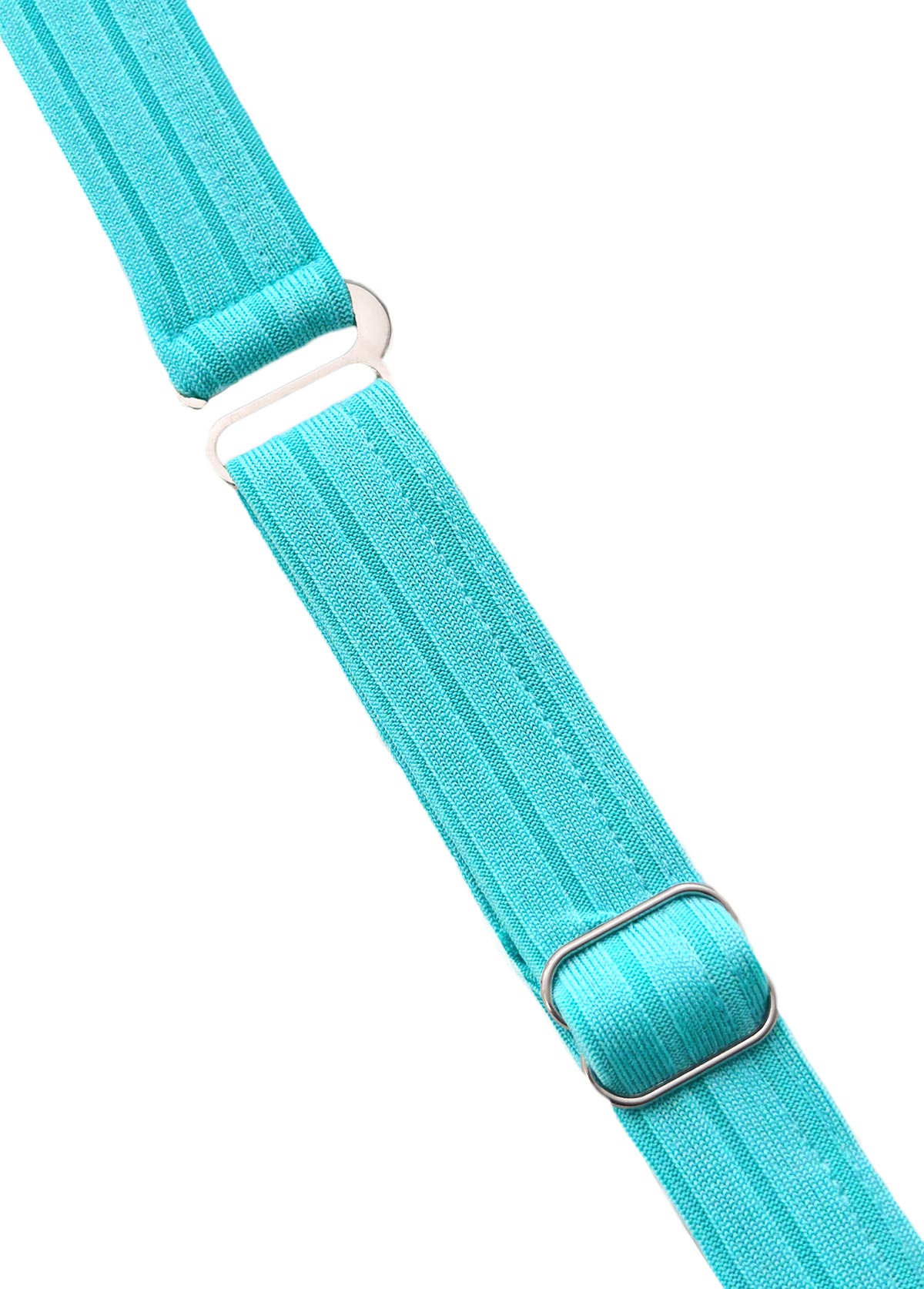 V-Neck Lace Cyan One Piece Swimwear and Bra | picture 