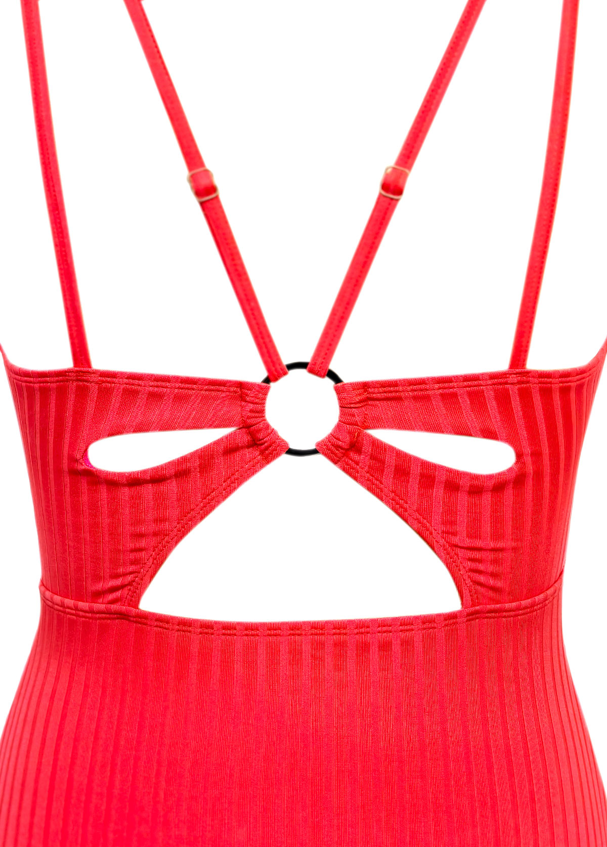 Cut Out Coral One Piece Swimwear | picture 