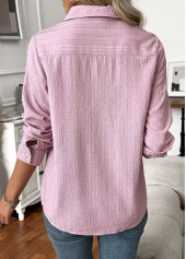 Pink Tummy Coverage Long Sleeve Shirt | thumb picture 
