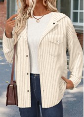 Beige Tummy Coverage Long Sleeve Shirt