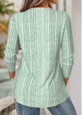 Sage Green Tummy Coverage Long Sleeve T Shirt | thumb picture 