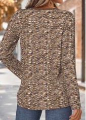 Dark Coffee Tummy Coverage Long Sleeve T Shirt | thumb picture 