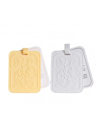 women clothes image of Light Yellow Floral Air Freshener Pads