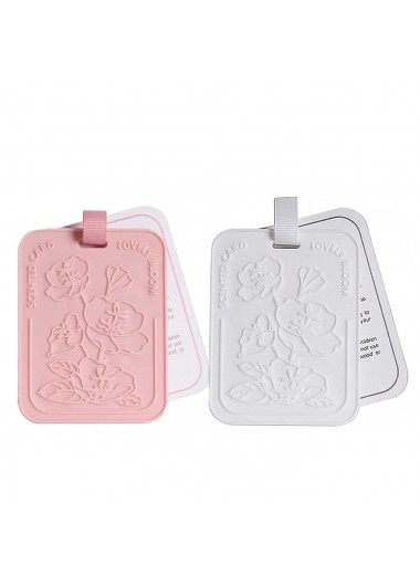 women clothes image of Light Pink Floral Air Freshener Pads