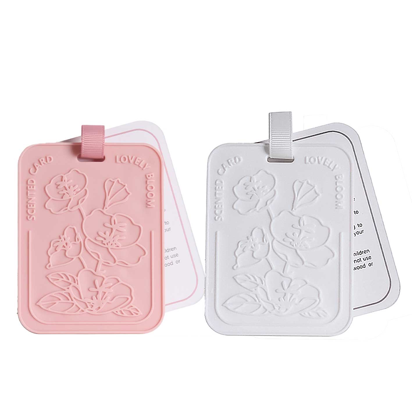 Light Pink Floral Air Freshener Pads | picture 