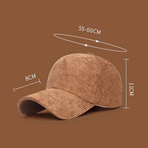 Dark Camel Color Hat Baseball Cap | picture 