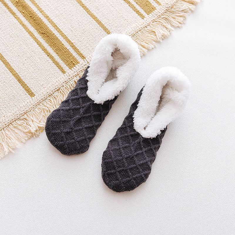 Dark Grey Acrylic Low Cut Socks | picture 