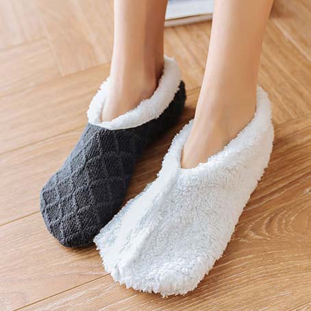 Dark Grey Acrylic Low Cut Socks | picture 