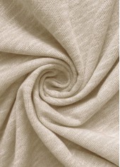 Light Grey Double Side Pockets Long Sleeve Hoodie | thumb picture 