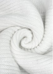 Grey Long Sleeve Round Neck Sweater | thumb picture 