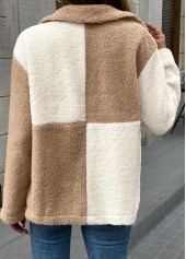 Light Coffee Tummy Coverage Long Sleeve Coat | thumb picture 
