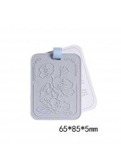 Dusty Blue 3D Floral Air Freshener Pad | thumb picture 