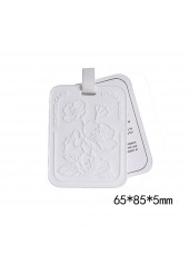 White Letter Floral Air Freshener Pad | thumb picture 