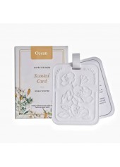 Green Floral Letter Air Freshener Pads | thumb picture 