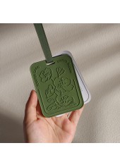 Green Floral Letter Air Freshener Pads | thumb picture 