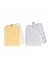 Light Yellow Floral Air Freshener Pads