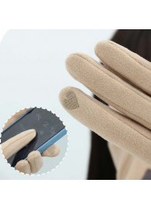 Light Camel Animal Print Wrist Warming | thumb picture 