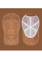 Dark Camel Color Hat Baseball Cap | thumb picture 