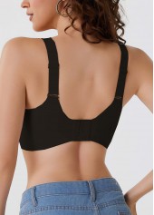Black Push-up Seamless V Neck Bra | thumb picture 
