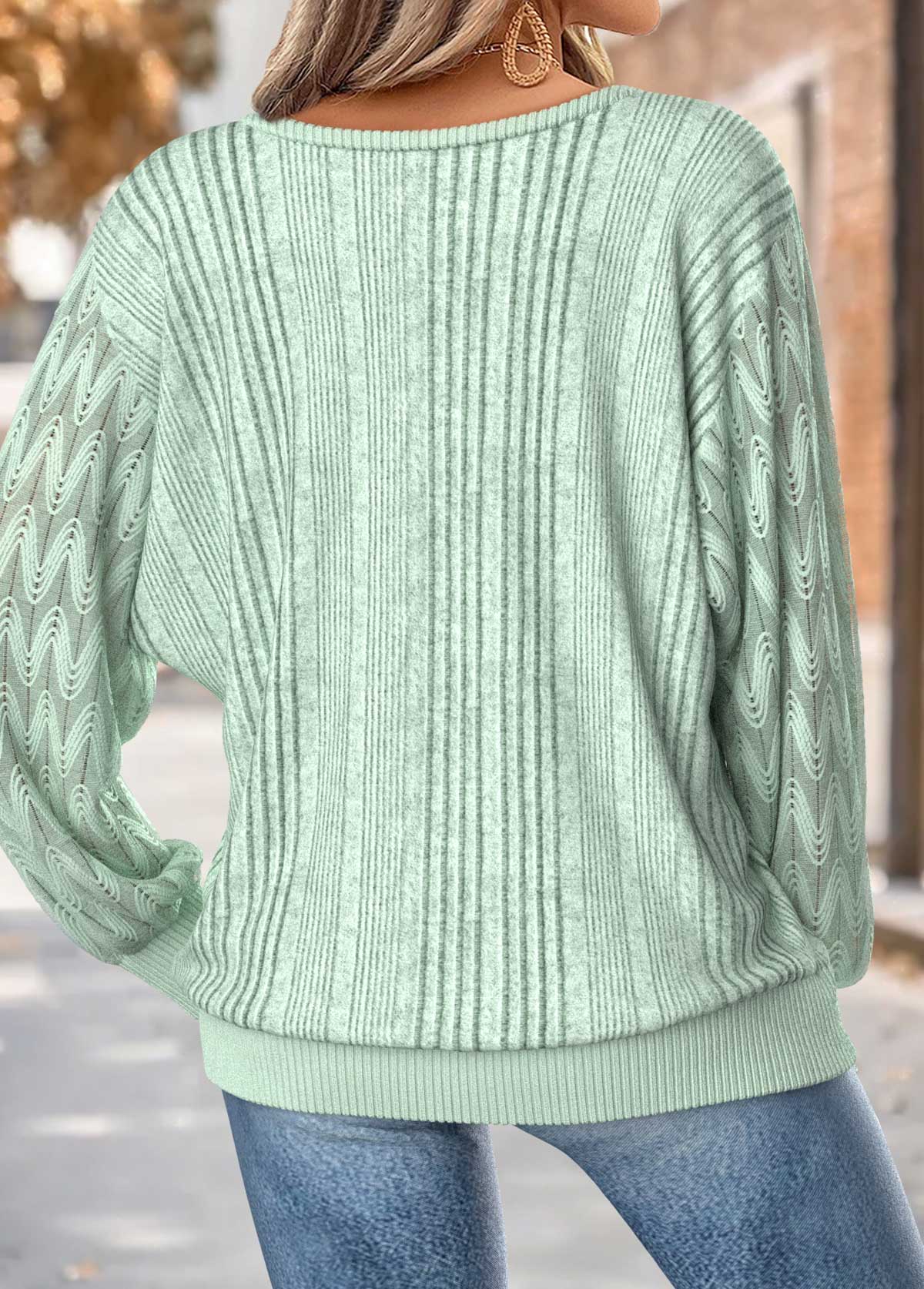 Sage Green Tummy Coverage Long Sleeve T Shirt | picture 