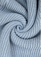 Pink Long Sleeve Round Neck Sweater | thumb picture 