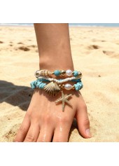 Mint Green Shell Seed Beads Bracelets | thumb picture 