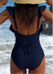 Tummy Control Navy One Piece Swimwear | thumb picture 