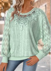 Sage Green Tummy Coverage Long Sleeve T Shirt | thumb picture 