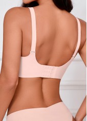 Light Pink V Neck Detail Bra | thumb picture 