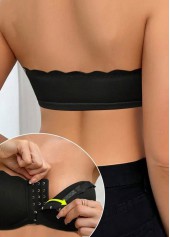 Black Push Up Seamless Bandeau Bra | thumb picture 