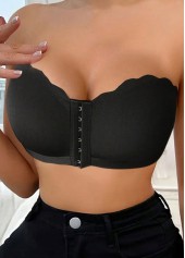 Black Push Up Seamless Bandeau Bra | thumb picture 