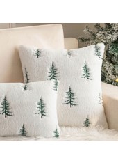 Christmas White Pillowcase Only Decoratibe Pillows