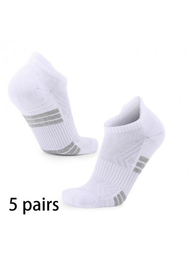 women clothes image of White Striped Sports Socks