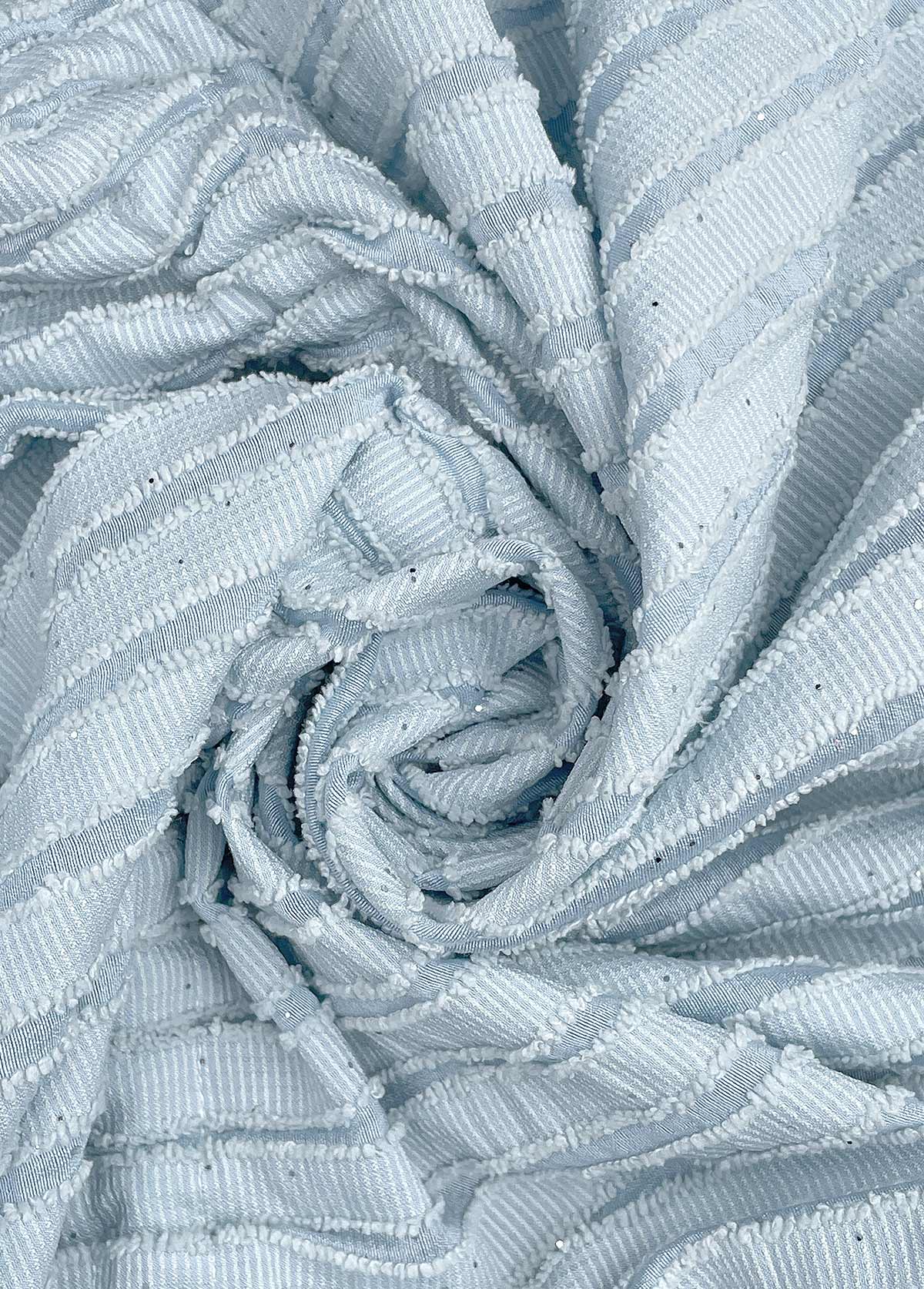 Light Blue Tummy Coverage Long Sleeve Shirt | picture 