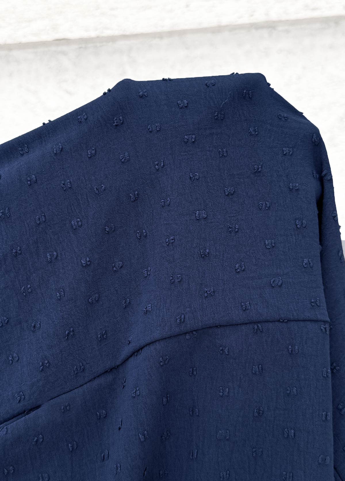 Navy Pocket Wide Leg Elastic Waist High Waisted Pants | picture 