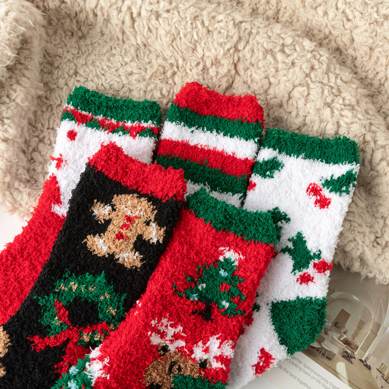 Christmas Multi Color Mid Calf Socks | picture 