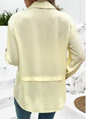 Light Yellow Tummy Coverage Long Sleeve Shirt | thumb picture 