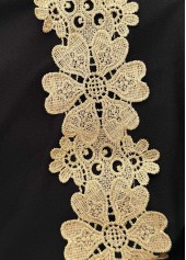 Black Straight Leg Elastic Waist High Waisted Pants | thumb picture 