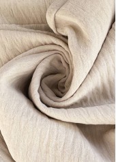 Dark Camel Pocket Wide Leg Elastic Waist Pants | thumb picture 