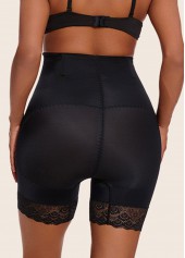 Black Color High Waisted Stretch Panties | thumb picture 