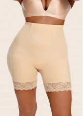 Skin Color High Waisted Detail Panties | thumb picture 