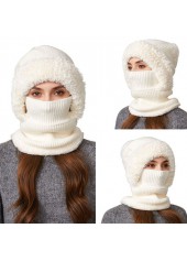 Beige Color Acrylic Detail Hat Beanie | thumb picture 